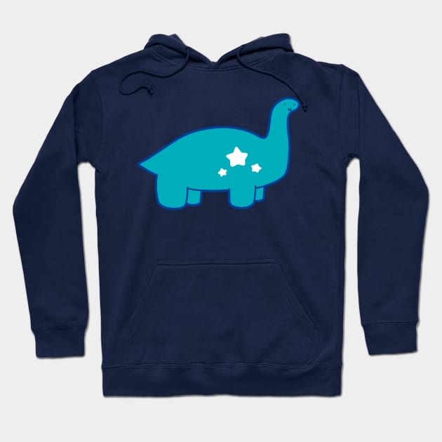 Cute Star Dino Hoodie by saradaboru